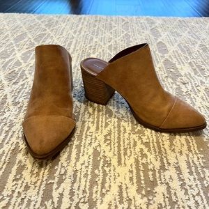 Report Toni Mule Heeled Bootie